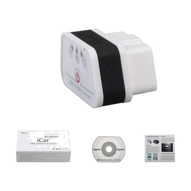 Vgate iCar2 WiFi ar iepakojumu, CD un lietošanas instrukciju