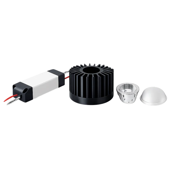 LED komponenti un piederumi