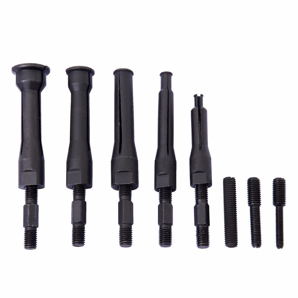 Mandriles y adaptadores del juego de extractores de rodamientos internos ciegos