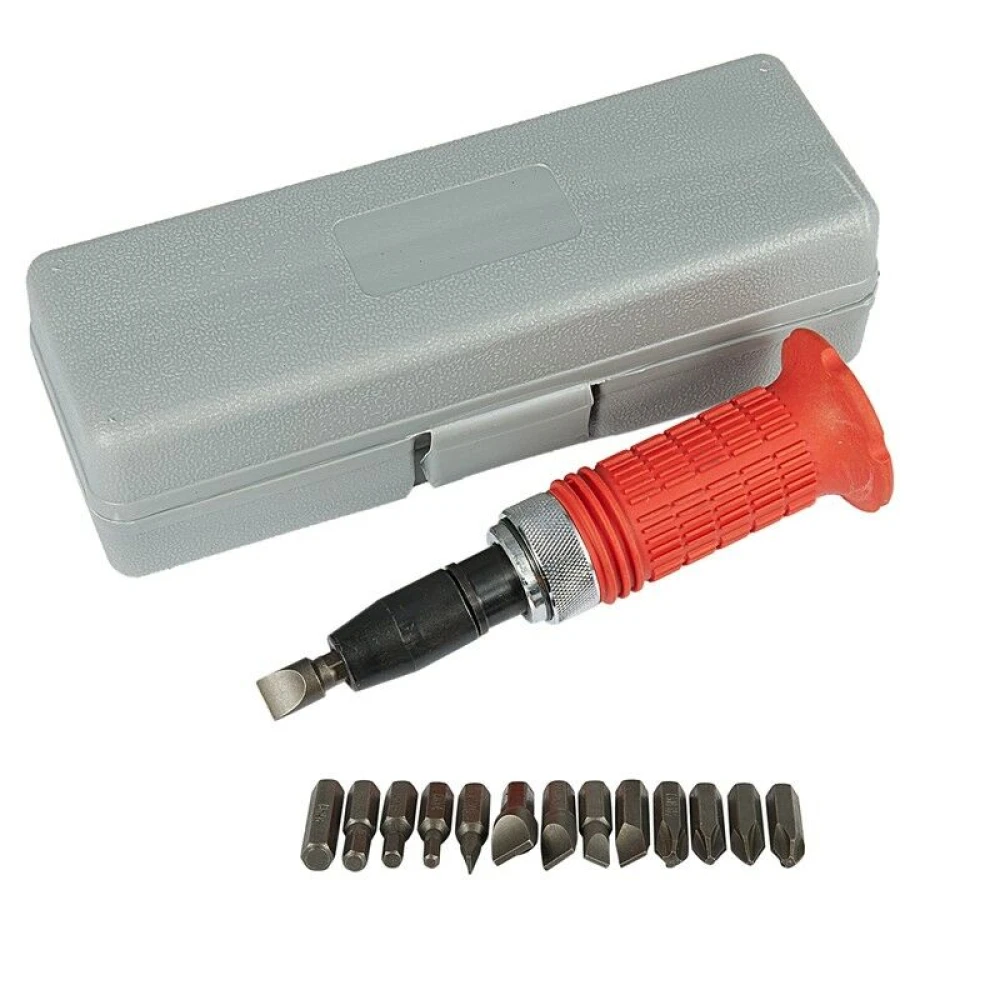 14 gab. trieciena skrūvgriežu komplekts 1/2