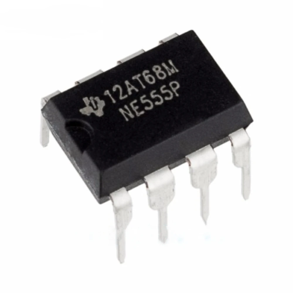 5 gab. NE555P DIP8 bipolārais taimeris elektronikas projektiem