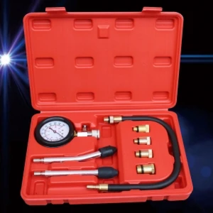 8 Pcs benzīna kompresijas testeris ar adapteriem TSX TOOL