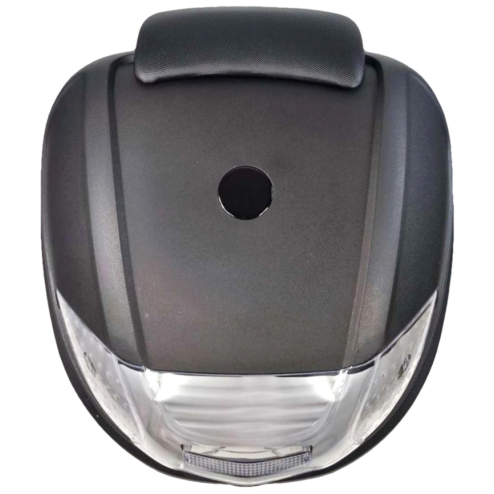 812 Universāls moto scooter bagāžnieks 30 L ķiveres koferis 1 ķiverei