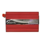 Detalle del enchufe universal de tres agujeros del adaptador 500W DC48V a AC220V