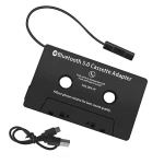 Bluetooth kasešu adapteris auto ar brīvroku zvaniem un Bluetooth 5.0