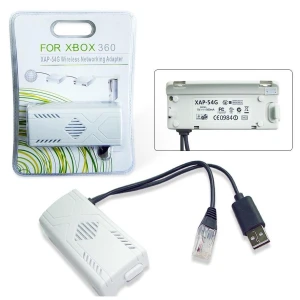 Xbox 360 saderīgs bezvadu tīkla adapteris stabilam WiFi savienojumam