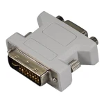 DVI vīriešu uz VGA sieviešu adapteris video savienojumam