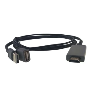 satkit Universāls HDMI adapteris mobilajam uz TV, saderīgs ar iOS un Android 1080P