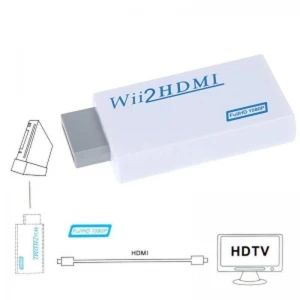 Nintendo Wii Wii2HDMI HDMI adapteris - 1080p un 720p pārveidotājs Satkit