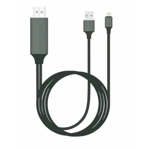 Lightning uz HDMI adapteris iPhone - saderīgs Apple HDTV kabelis
