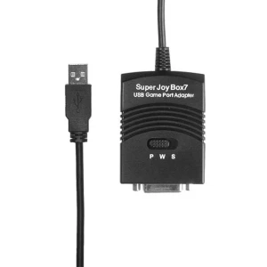 15 kontaktu spēļu pults adapteris uz USB Super Joybox 7 PC->PC no Mayflash