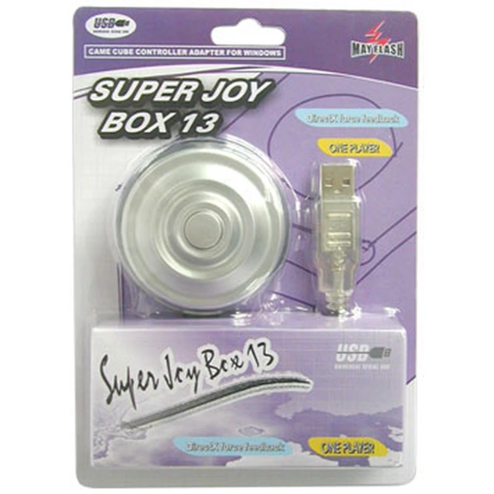 Mayflash GameCube kontrolliera adapteris uz PC USB Super Joybox 13