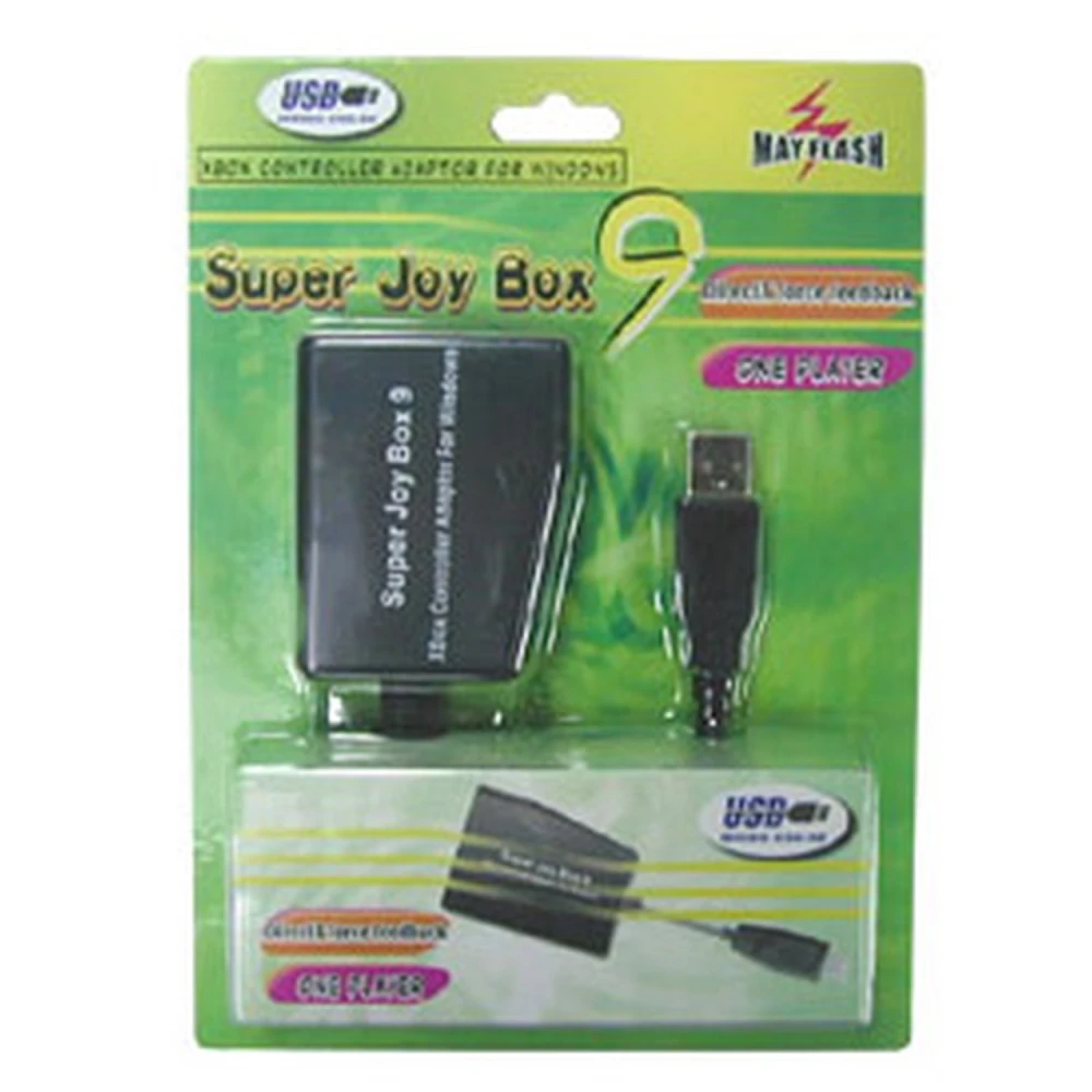 Xbox kontrollera adapteris uz PC (SUPER Joy Box 9) Windows 7 un 8