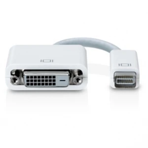 Mini DVI uz DVI adapteris monitoru un projektoru pievienošanai Mac un PC