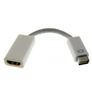 Mini DVI uz HDMI adapteris Mac vai PC savienošanai ar HDMI monitoriem