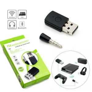 PS4 Bluetooth USB adapteris austiņām ar bezvadu mikrofonu 4.0
