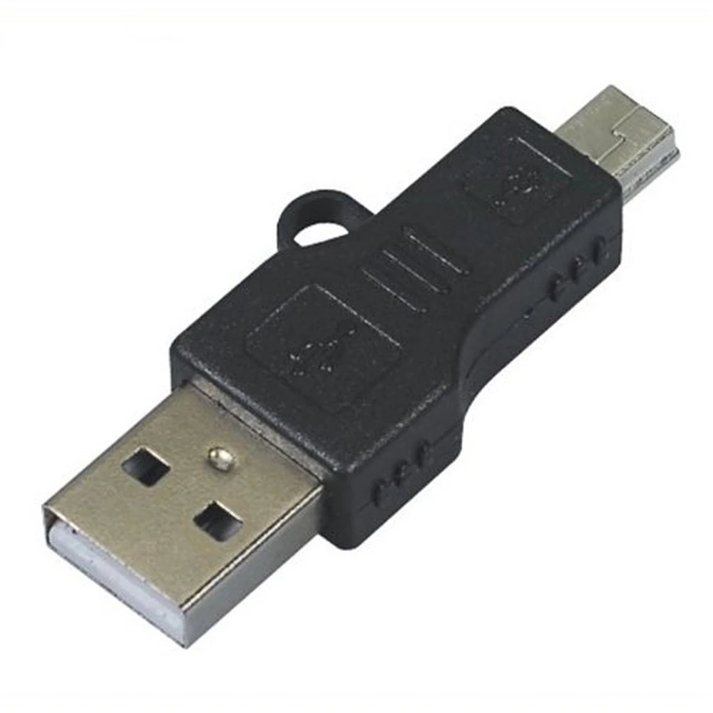 USB vīriešu uz Mini-USB vīriešu adapteris universāliem savienojumiem