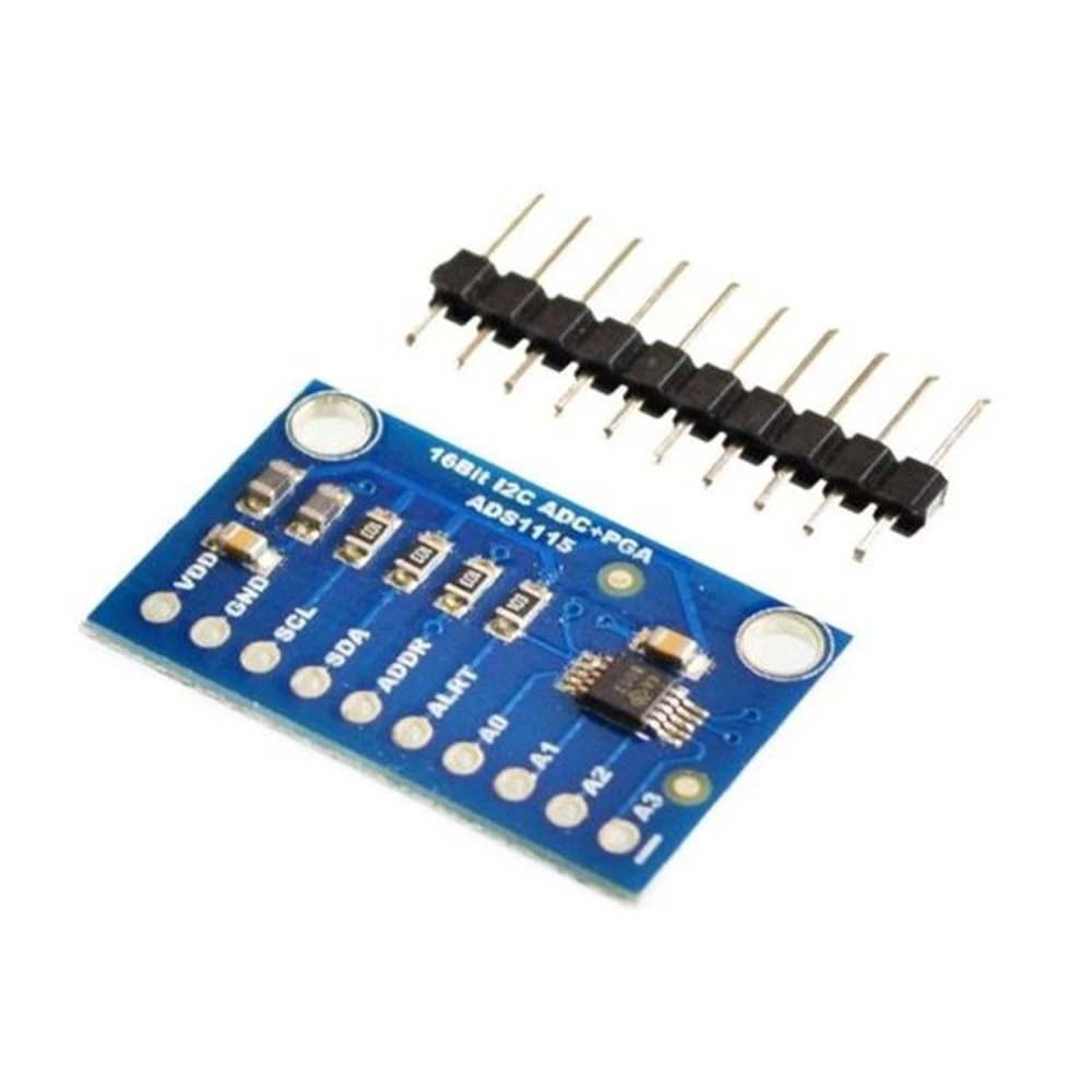 ADS1115 Arduino ADC modulis 4 kanāli 16 bit I2C