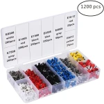 Knaibles ar uzgaļiem 0.25-10 mm² - 1200 gab. komplekts