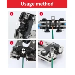 Kabeļu uzgaļu presēšanas knaibles 6-50mm² ar neslīdošiem rokturiem