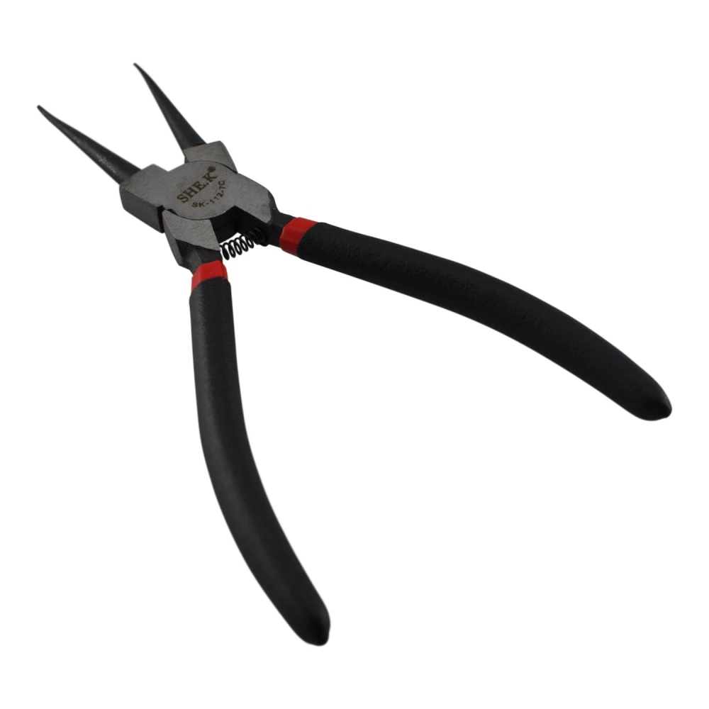 Herramienta alicate recto para arandelas exteriores y anillos de seguridad 180mm