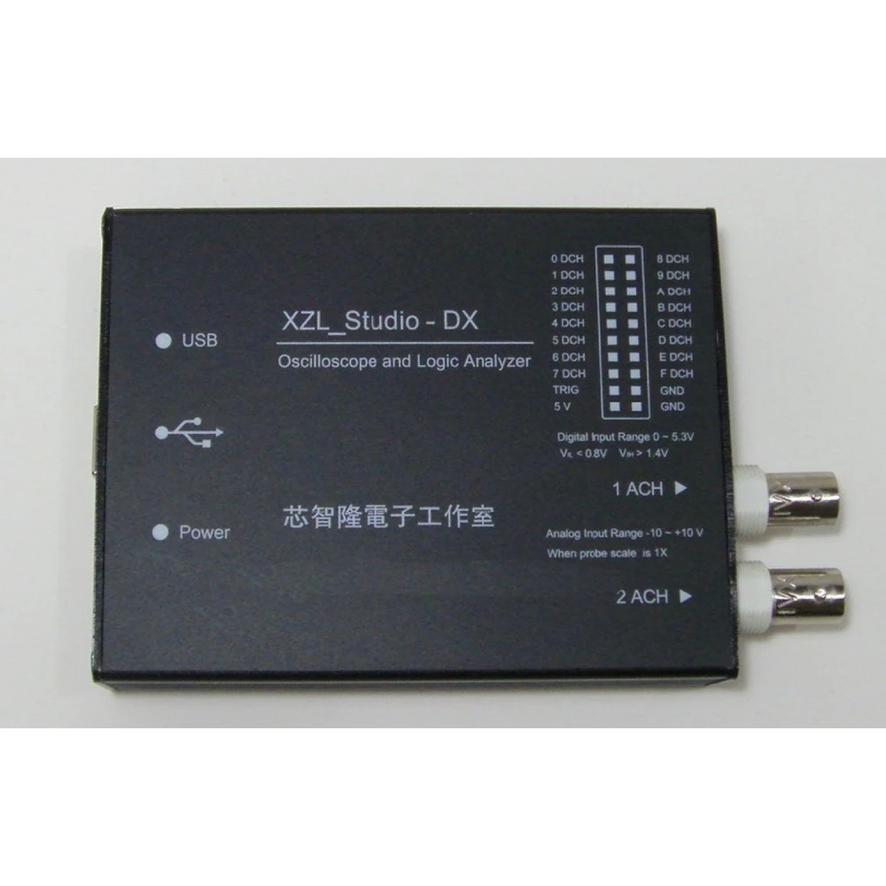 USB loģiskais analizators un osciloskops XZL Studio DX Windows