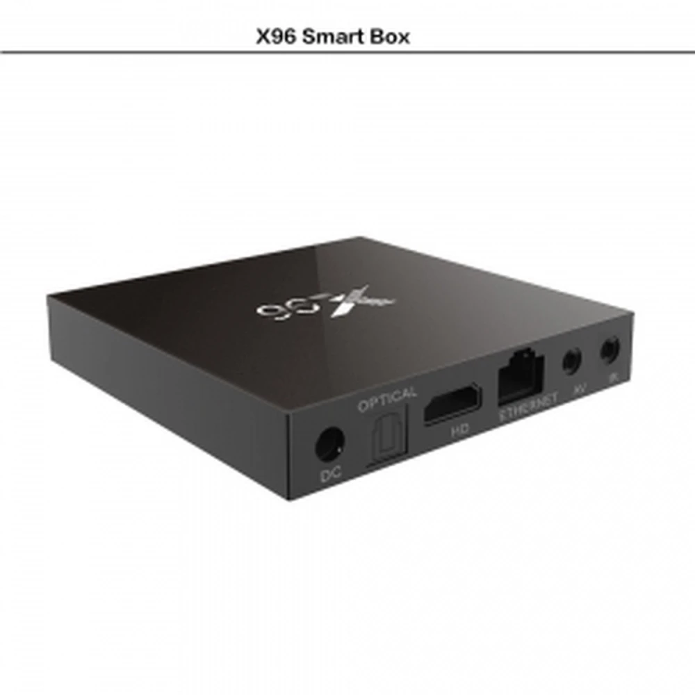 Android TV Box X96 2GB 16GB Amlogic S905x 4K ar Android 6.0 un Kodi