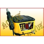 Aoyue 6031 Sirocco Series profesionāla 2-in-1 remonta stacija