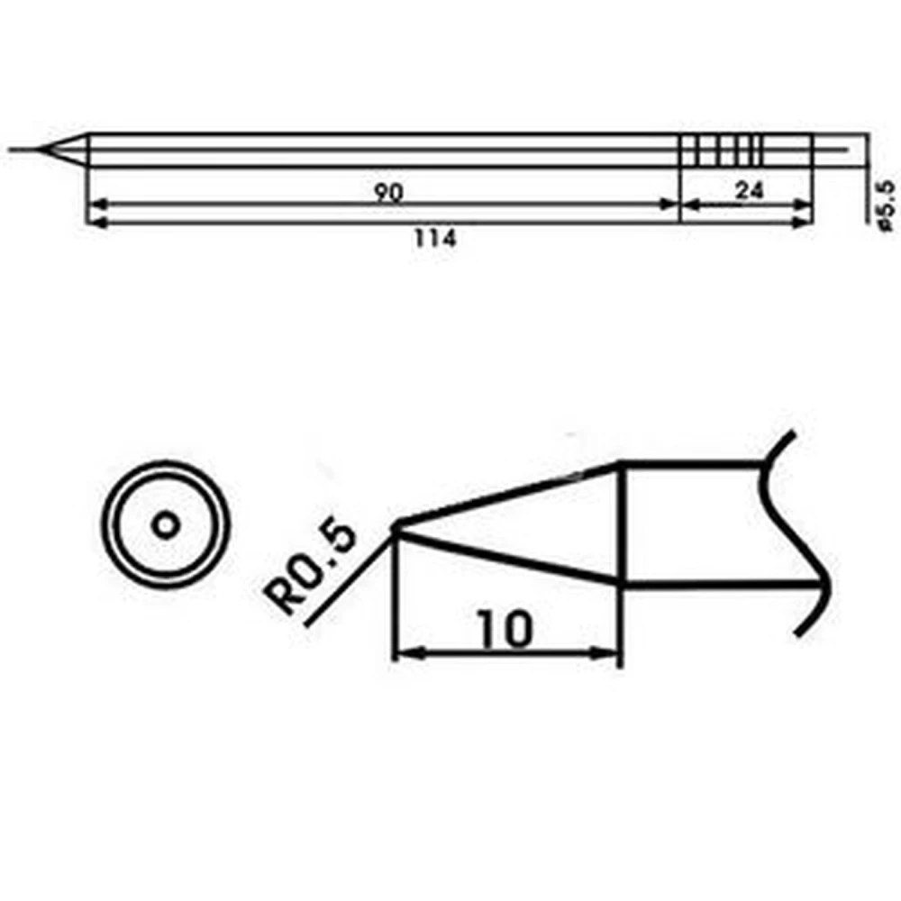 Aoyue LF-2B lodāmura uzgalis ar iebūvētu rezistoru lodēšanas stacijām