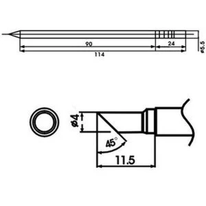 Aoyue LF-4C lodāmura uzgalis ar iebūvētu rezistoru lodēšanas stacijām