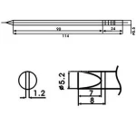 Aoyue LF-52D lodāmura uzgalis ar iebūvētu rezistoru lodēšanas stacijām
