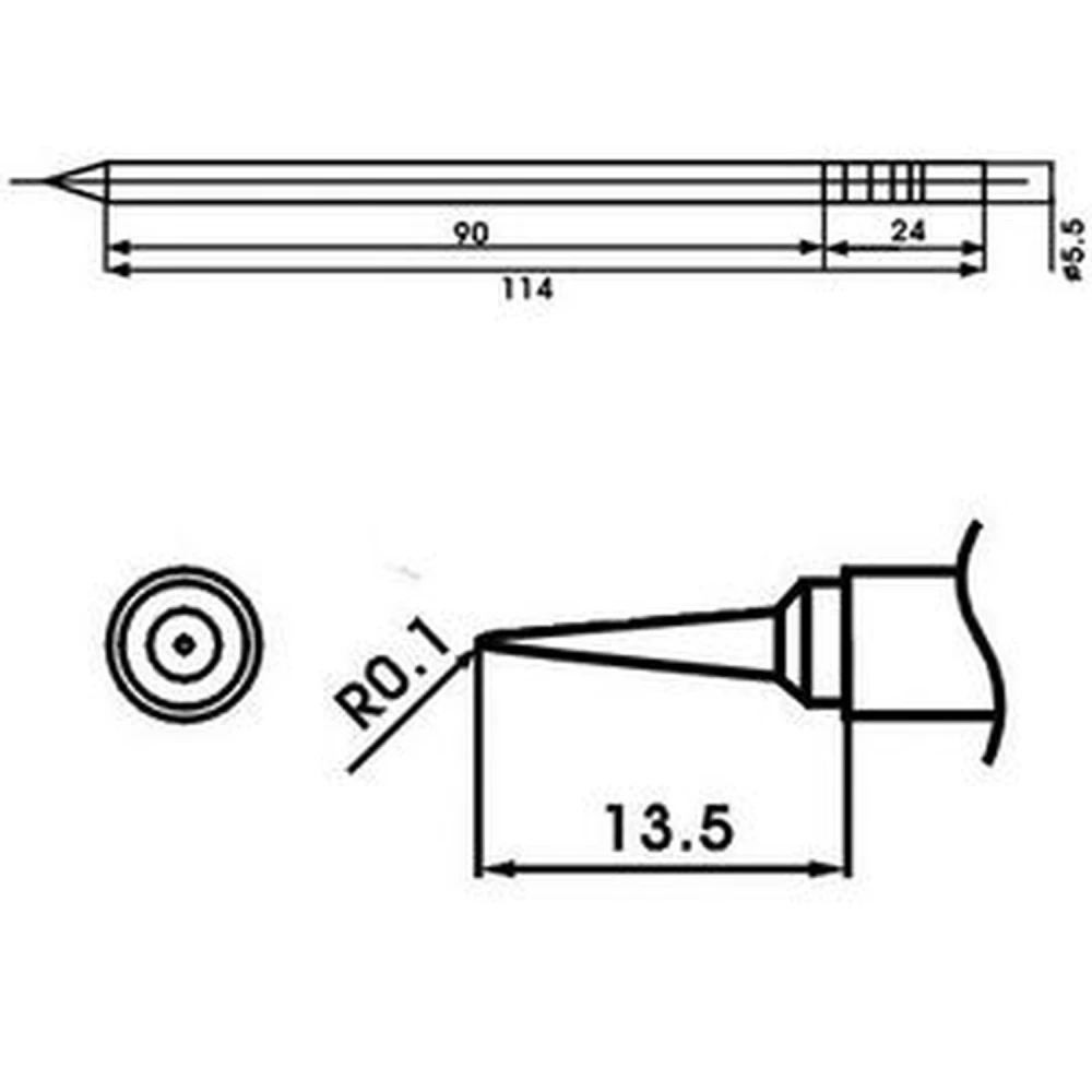 Aoyue LF-LI lodāmura uzgalis ar iebūvētu rezistoru