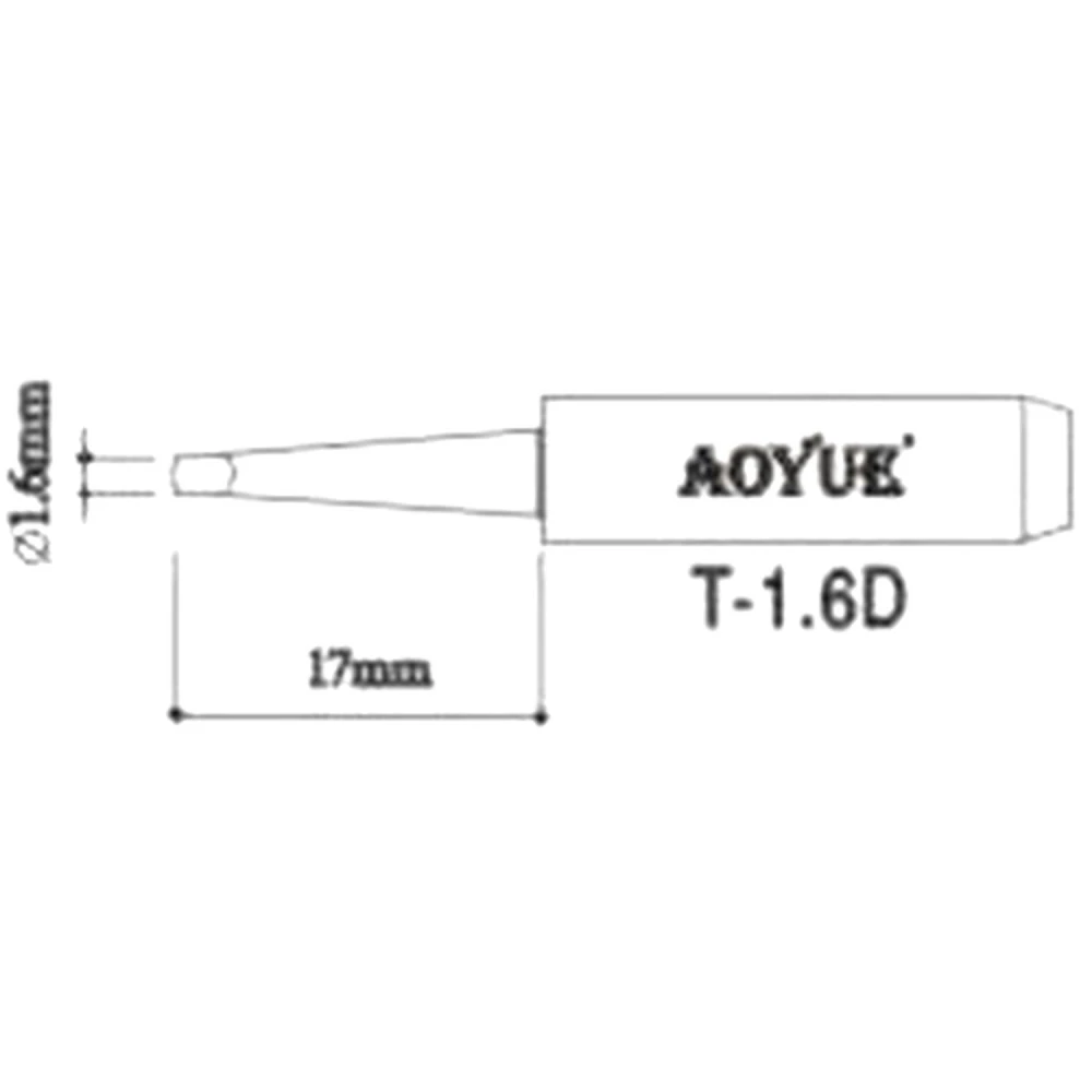 Aoyue T1,6d lodāmura uzgalis lodēšanas stacijām