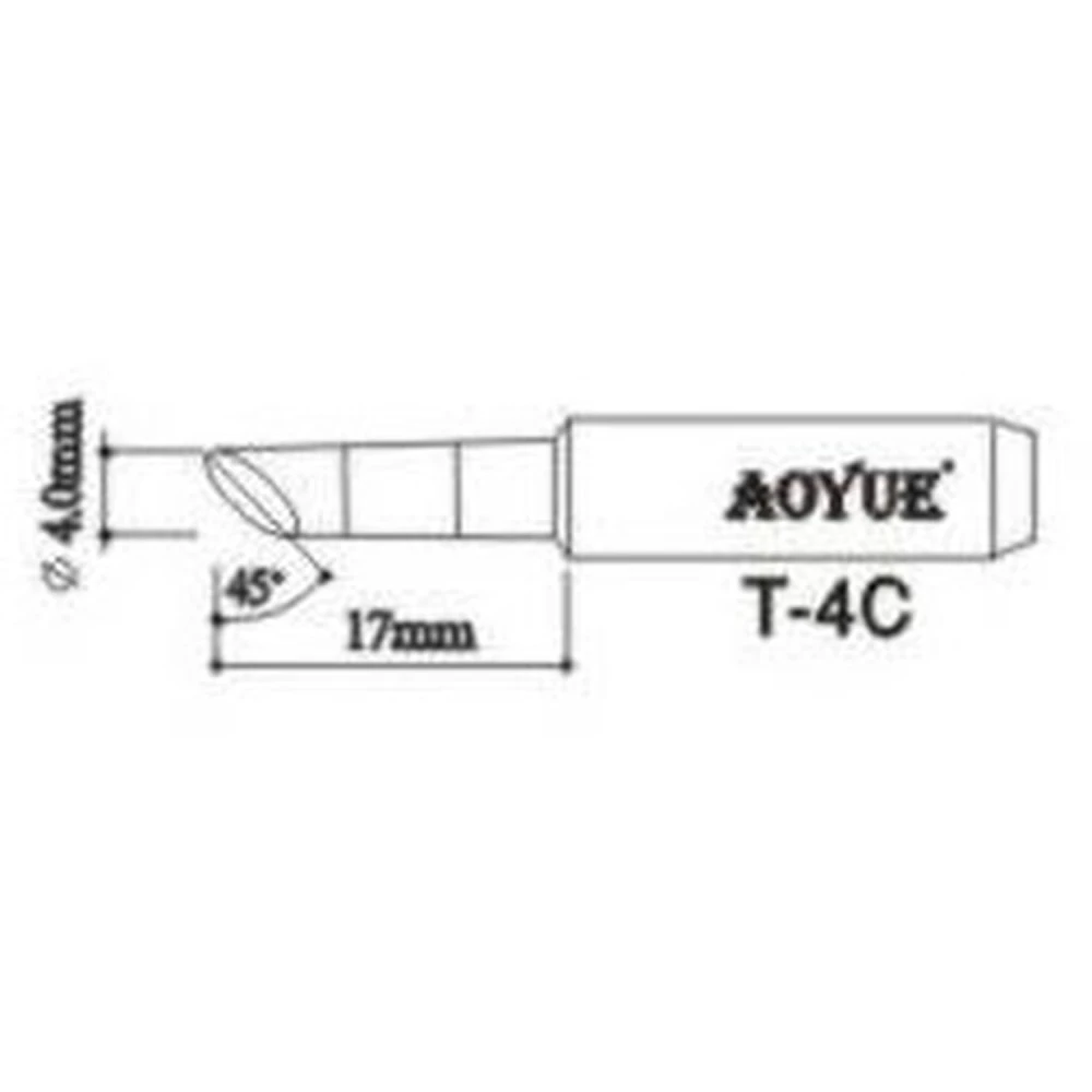 Oriģināls Aoyue T4c lodāmura uzgalis lodēšanas stacijām