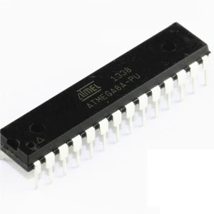 Atmel Atmega8a-Pu MCU 8bit 16MHz DIP-28 - efektīvs mikrokontrolieris