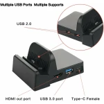 Pārnēsājama dokstacija Nintendo Switch - kompakts HDMI USB mini doks