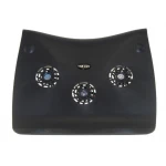 Portatīvo datoru dzesēšanas paliktnis ar USB hub 4 porti Mod-500 Satkit
