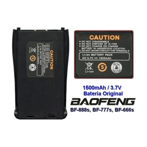 Baofeng BF-888S saderīga baterija 1500mAh 3,7V walkie talkie rācijām