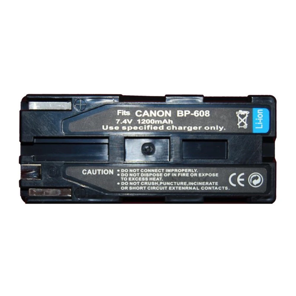 Canon BP-608 saderīga baterija Canon videokamerām