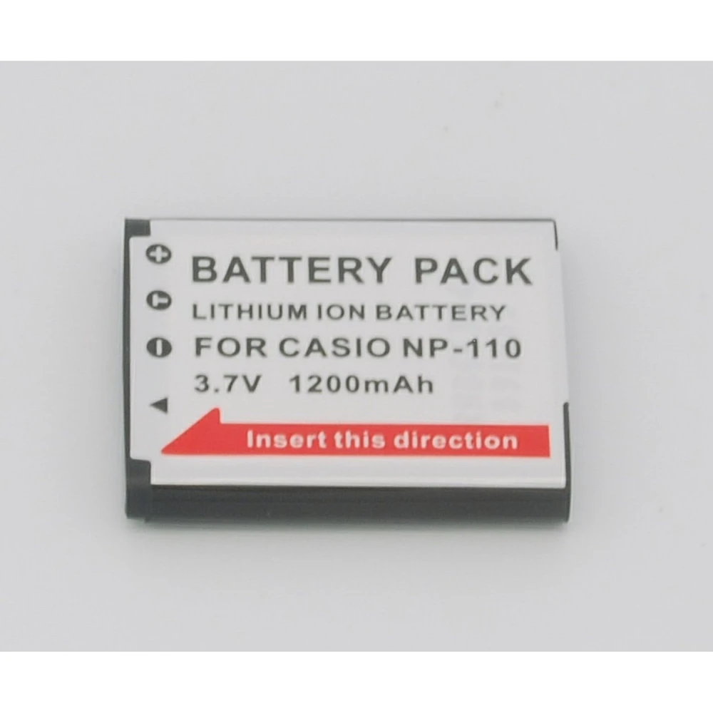 Casio CNP110 NP-110 saderīga baterija digitālajām kamerām