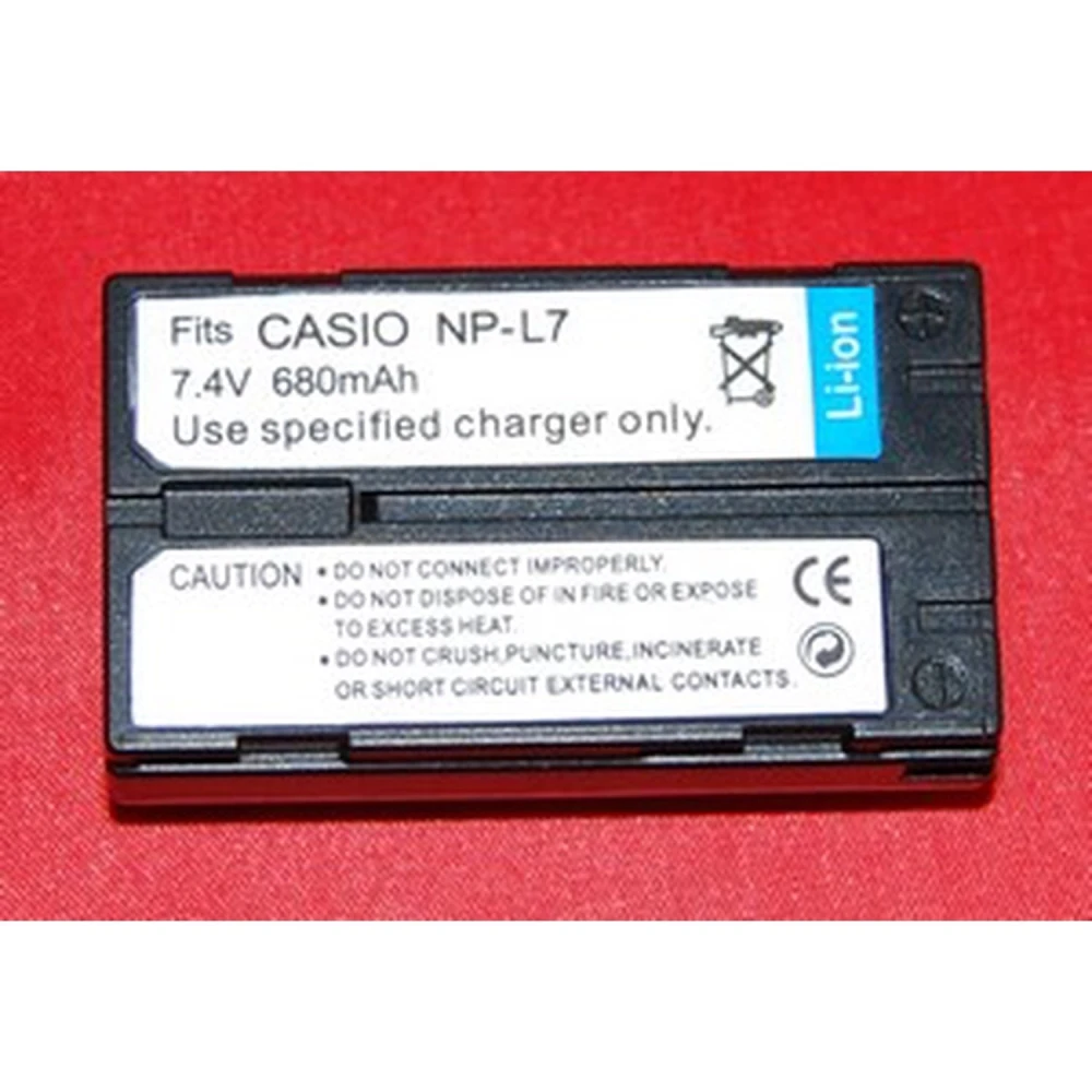 Casio NP-L7 saderīga baterija digitālajām kamerām un videokamerām