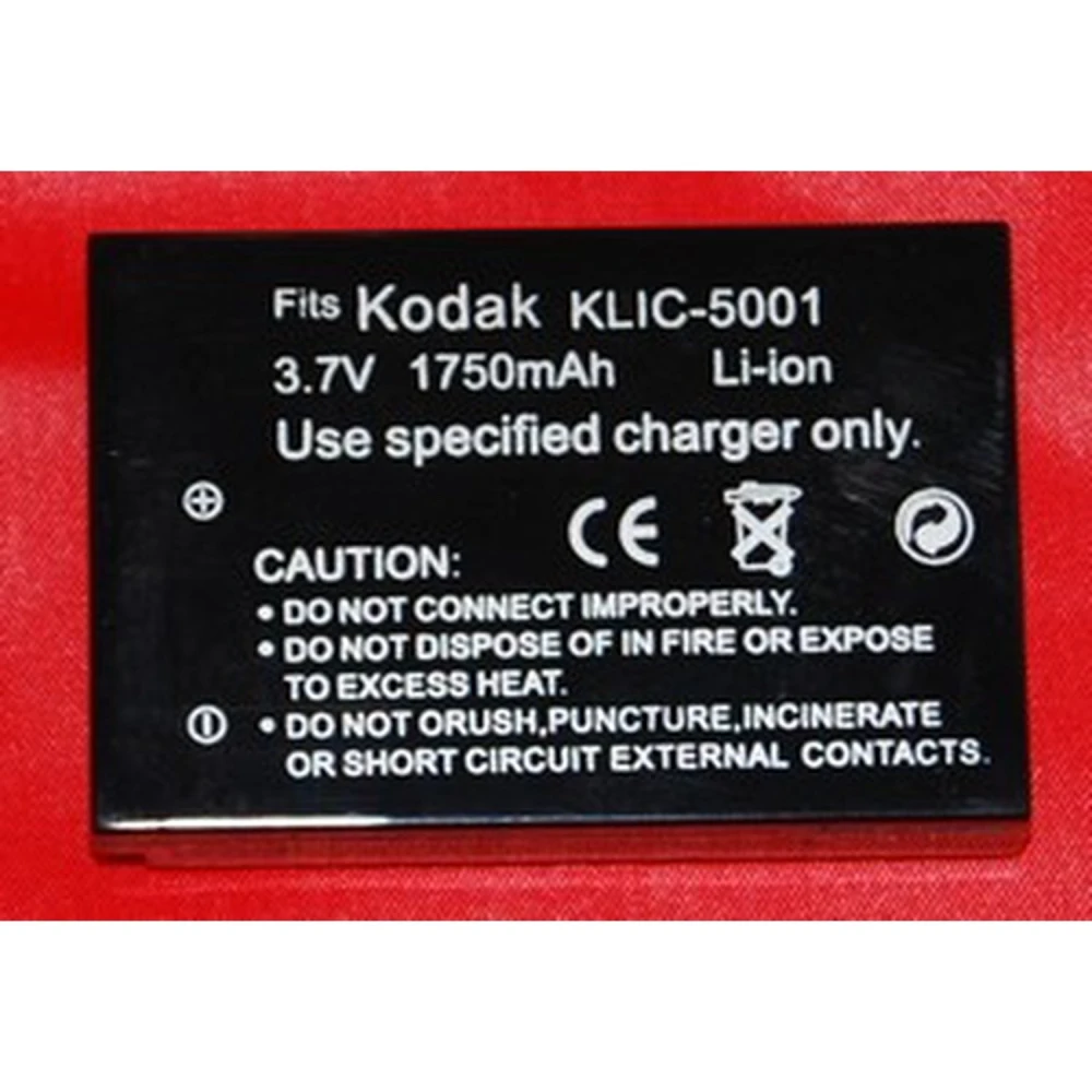 Kodak KLIC-5001 saderīgs akumulators digitālajām kamerām un videokamerām
