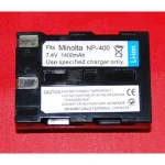 Savietojams Minolta NP-400 akumulators digitālajām kamerām un videokamerām