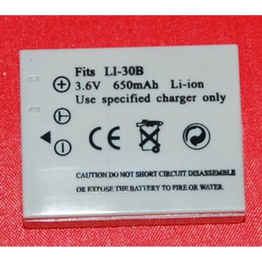 Saderīga Olympus LI-30B baterija Olympus digitālajām kamerām