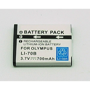 Olympus LI-70B saderīga baterija Olympus digitālajām kamerām