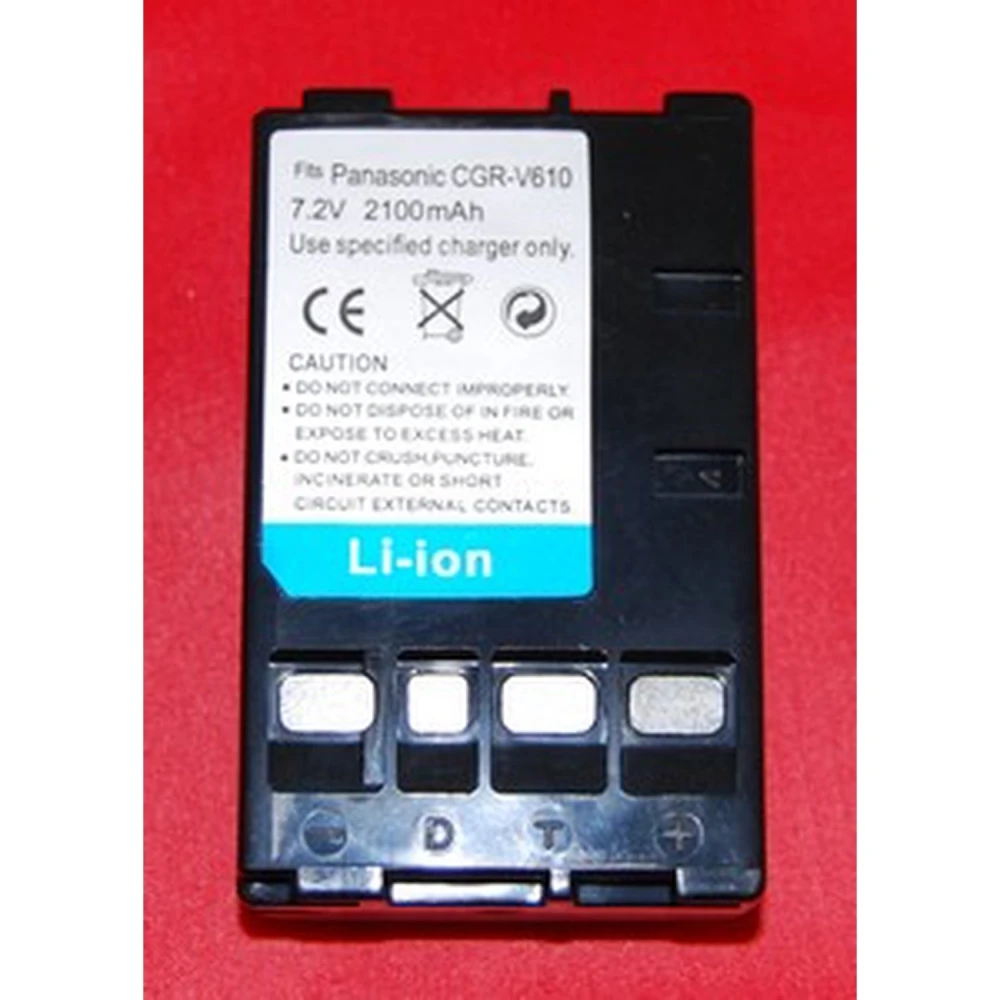 Panasonic V610 saderīga baterija - 7.2V 2100mAh digitālajām kamerām