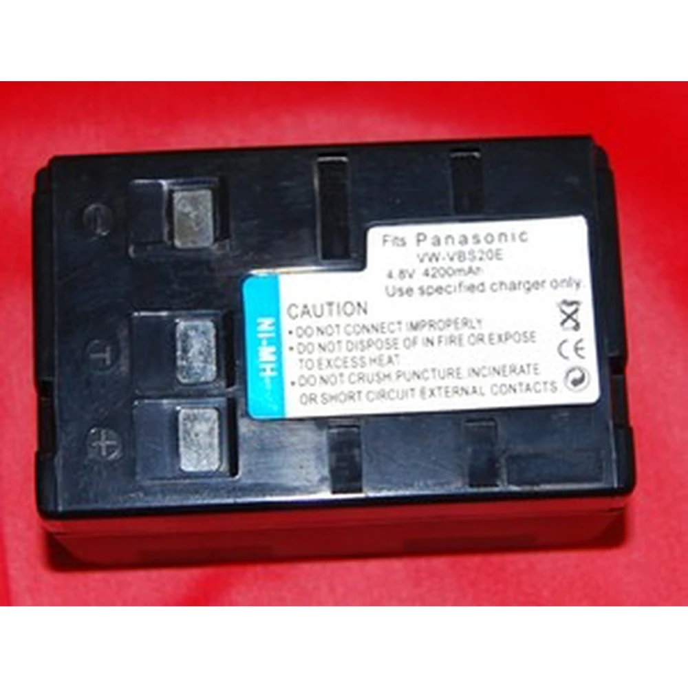 Savietojams Panasonic VBS20E akumulators 4.8V 4200mAh Ni-MH kamerām