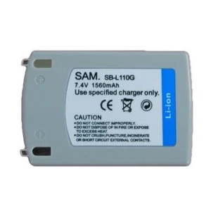 satkit Samsung SB-L110G saderīga baterija Samsung digitālajām kamerām