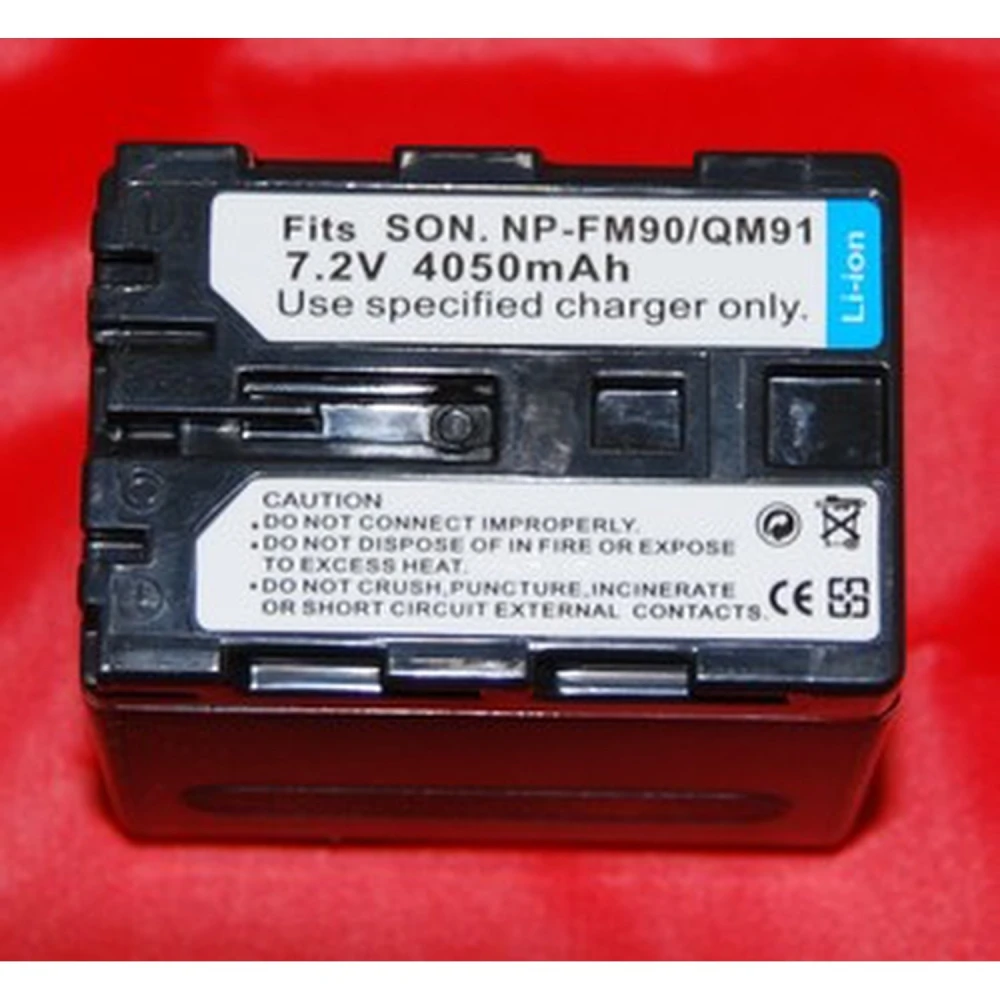 Saderīga Sony NP-FM90 QM91 baterija videokamerām un digitālajām kamerām