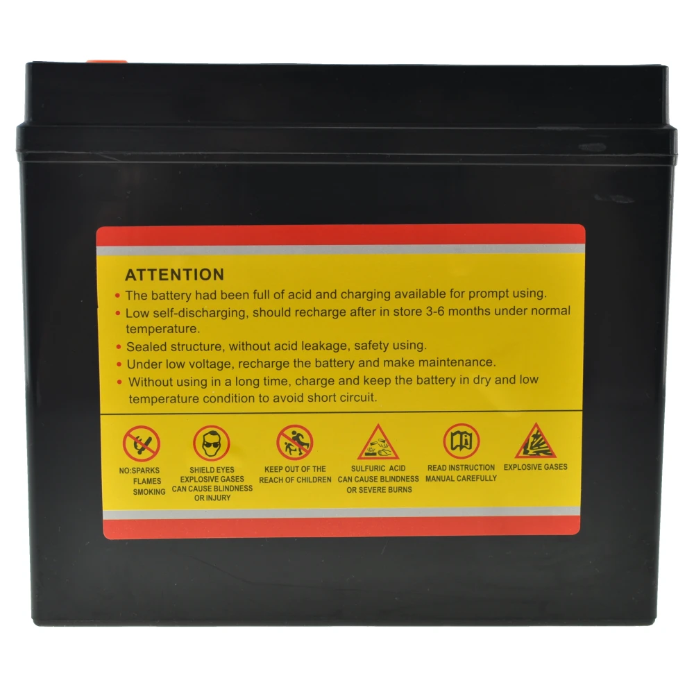 YTX20L-BS gēla akumulators motociklam 12V 20Ah